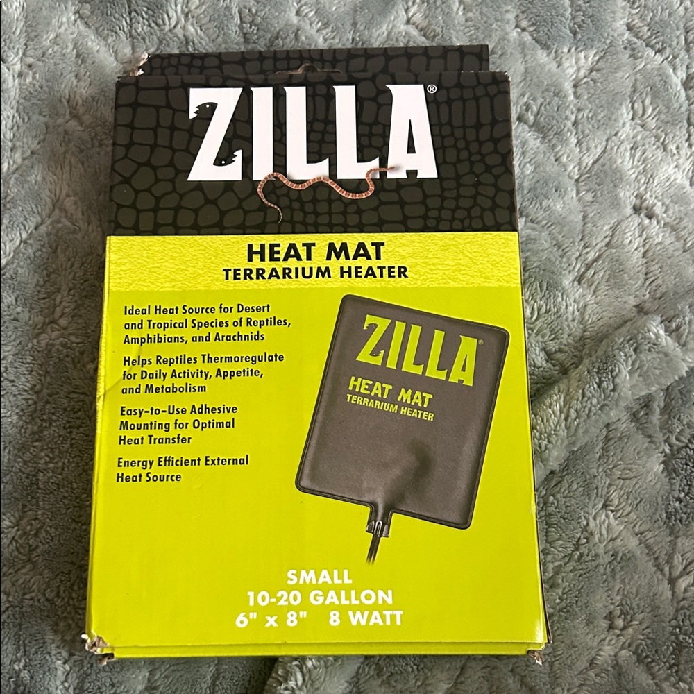 Heat Mat Terrarium Heater - Black